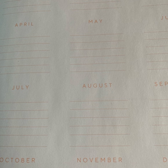 NEW-Year Planner, Hard Cover Notebook, Small Note Pad - Picture 2 of 14